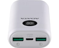 ADATA Power Bank P10000QCD 10000mAh biały - 1055691 - zdjęcie 4
